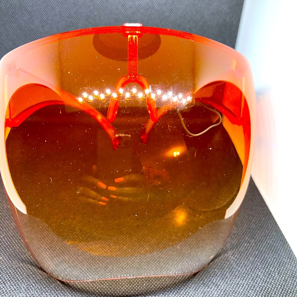 Orange Face Shield